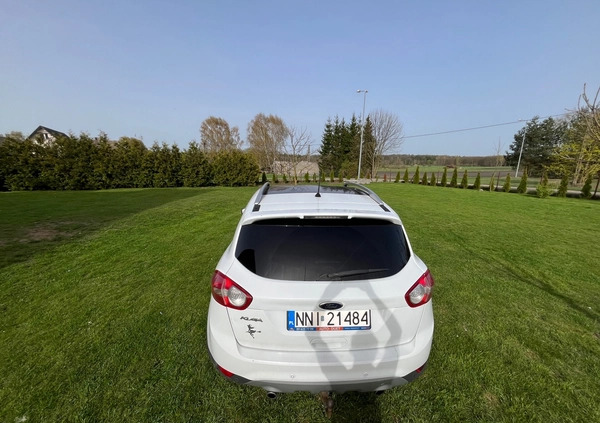 Ford Kuga cena 42900 przebieg: 227000, rok produkcji 2012 z Nidzica małe 277